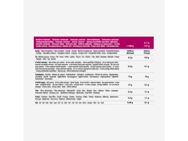 Batoane de cereale cu fructe roșii x10