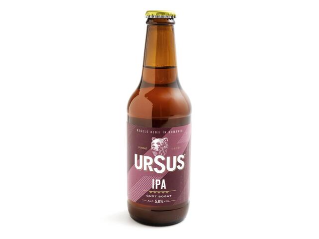 Ursus Bere Ipa 5.8% Alc. Sticla 0.33L