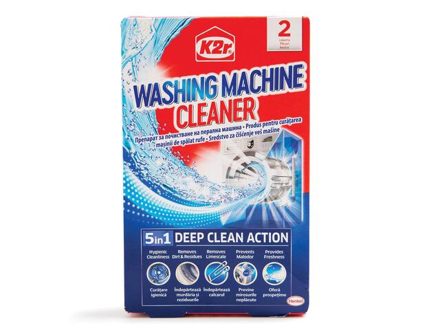 Solutie 3 in 1 pentru curatarea masinii de spalat rufe  K2r  2 spalari