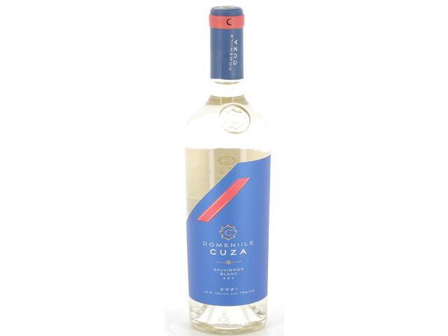 Domeniile Cuza- Vin Sauvignon  Blanc Sec 0.75L