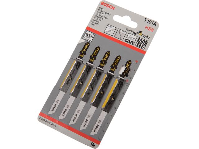 Panze de ferastrau vertical  T 101 A pentru plastic, 100 mm, 2 mm