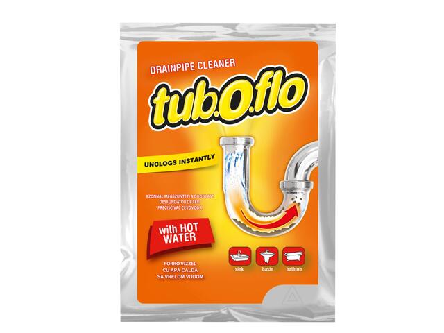 Granule pentru desfundat tevile cu apa calda doza de 600g Tub O Flo