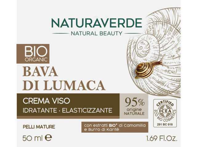 Crema Hidratanta Cu Melc Si Musetel Bio Naturaverde 50 Ml