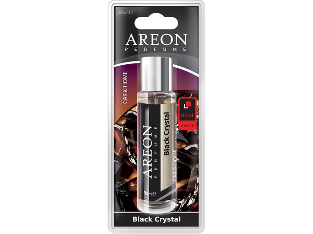 Odorizant auto Areon Perfume, Black Crystal, blister, 35ml