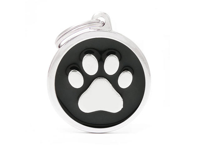 Medalion tag MyFamily CH Rotund Labuta Black