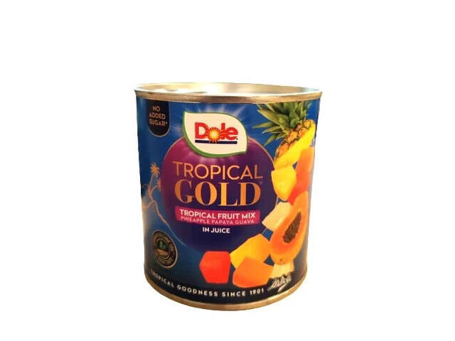 Fructe tropicale in suc propriu Dole Gold, mix, 432 g