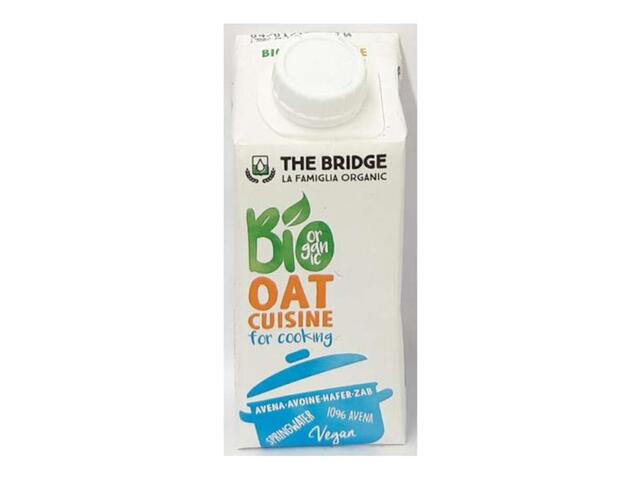 Crema vegetala bio din ovaz 200 ML The Bridge