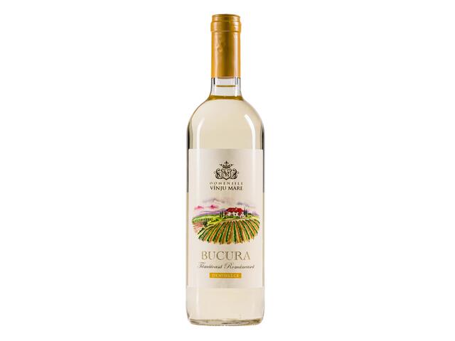 Vin alb Bucura Tamaioasa Romaneasca, Domeniile Vanju Mare 0.75L