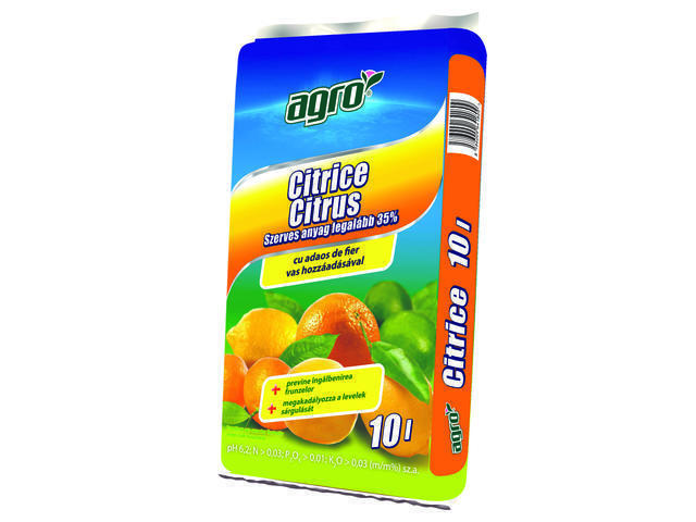 Pamant pentru citrice Agro, 10 L