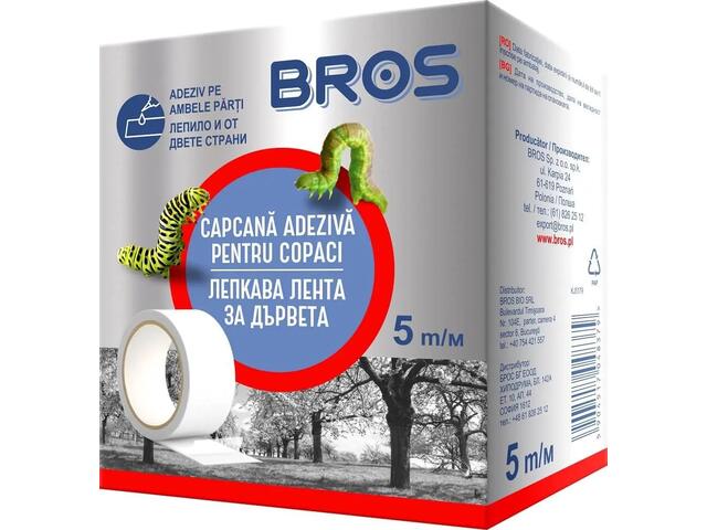 Capcana adeziva pentru copaci Bros, 5 m