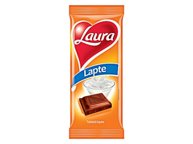 Ciocolata cu lapte Laura 80g