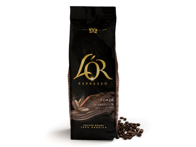 Cafea boabe L'OR Espresso Forza, 500 g