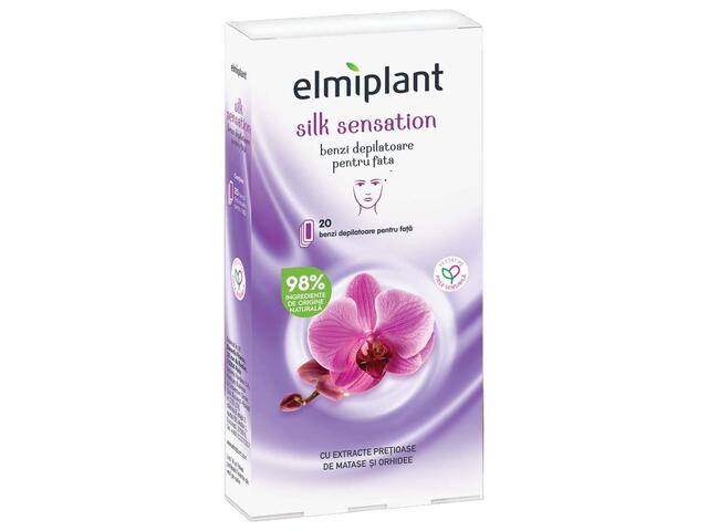 Benzi depilatoare pentru fata Silk Sensation Elmiplant, 20 buc