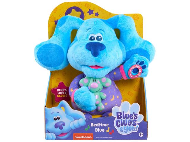 Jucarie de plus interactiva Blue's Clues and You Bedtime Blue, Multicolor