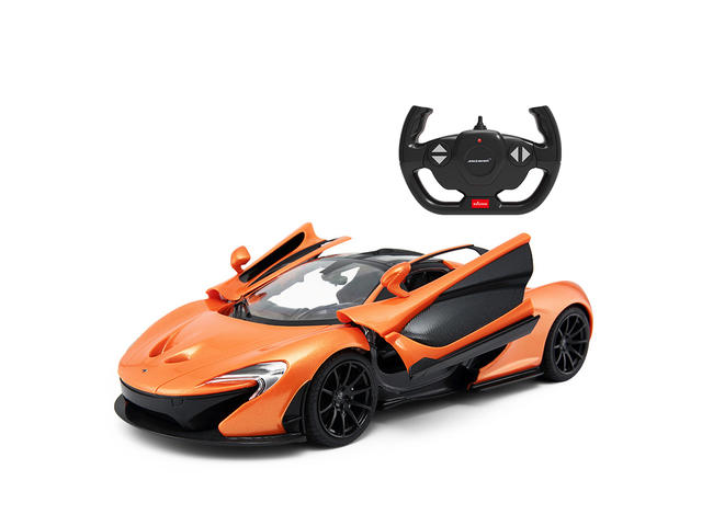 Masinuta cu telecomanda, Rastar, McLaren P1, 1:14, Portocaliu