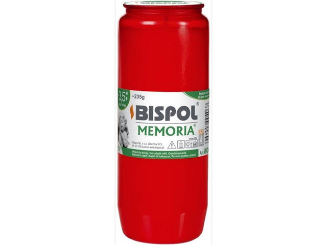 BISPOL CANDELA W04 84H ROSU