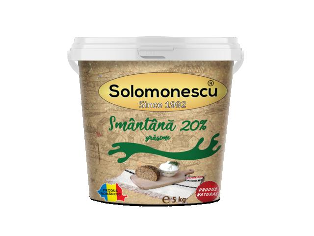 Smantana 20%grasime Solomonescu per 100g