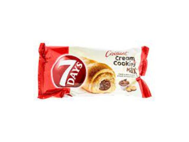 7DAYS CROISSANT HAZELNUT BISC 80G