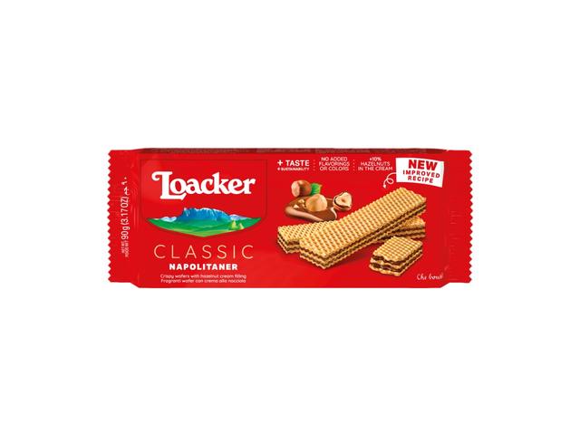 Loacker napolitane crema alune 90 g