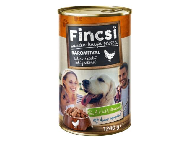 Fincsi Hrană Umedă Pentru Câini De Pui 1240G