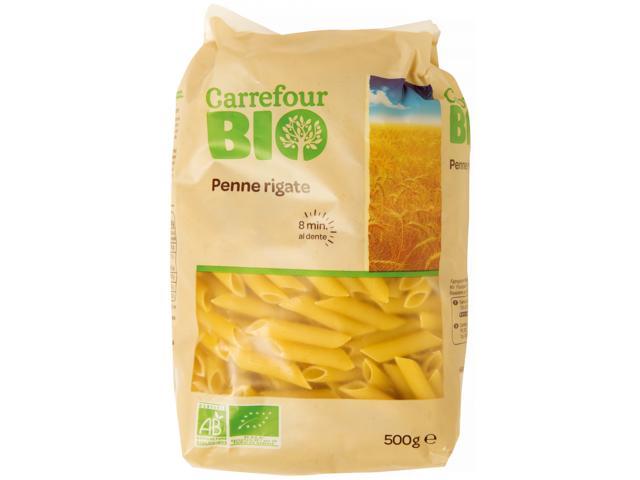 Penne rigate bio Carrefour 500 g