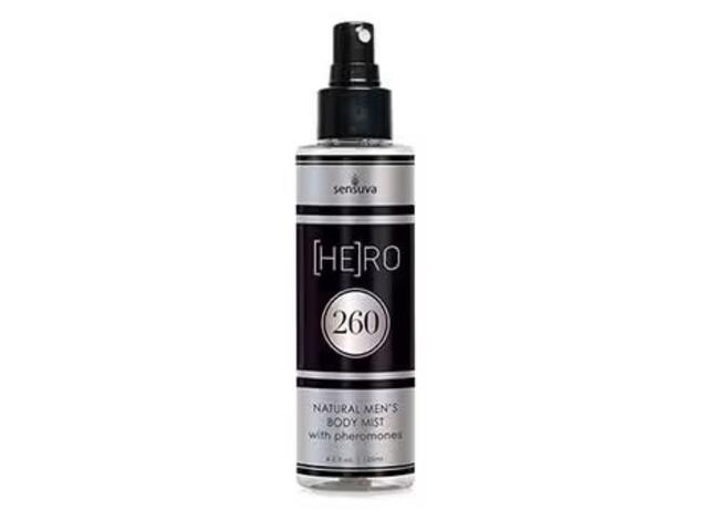 Parfum Sensuva Hero Body Mist For Men 125 ML With Aphrodisiacs