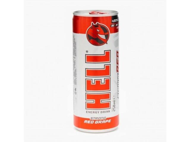 Hell Energy Bautura energizanta struguri 0.25l