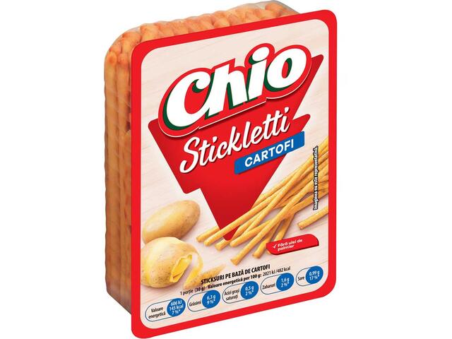 Sticksuri cu gust de Cartofi 80G Chio Stickletti