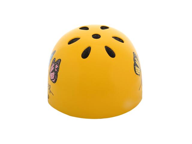 Casca de protectie, Street Jam, Fairy Princess, Marimea S, Galben