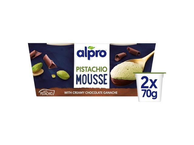 Alpro desert - mousse pe baza de fistic 2x70g