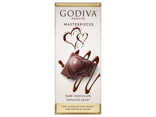 GODIVA ciocolata neagra cu umplutura ganache 86 g