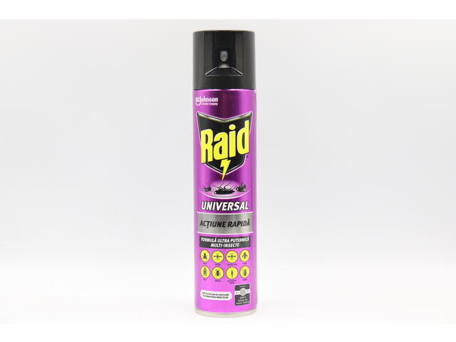 RAID INSECTICID SPRAY UNIVERSAL 400ML