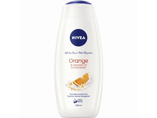 Gel de dus Nivea Miracle Garden Cu Portocale si Lacramioare, 500ML