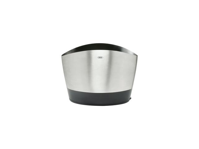 Suport ustensile de bucatarie, 21 x 12 x 16 cm, inox