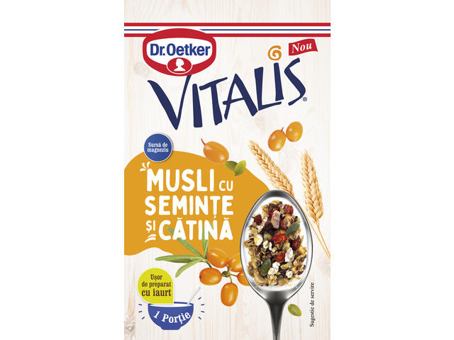 Dr.Oetker Vitalis Musli cu Seminte si Catina 41g