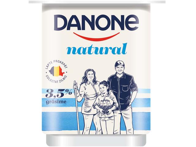 Danone Natural iaurt 3.5% grasime 130 g