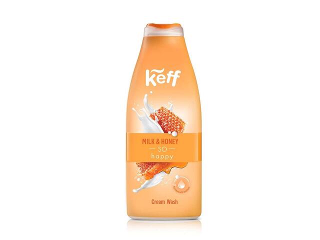 Keff Gel de dus lapte si miere 500 ml