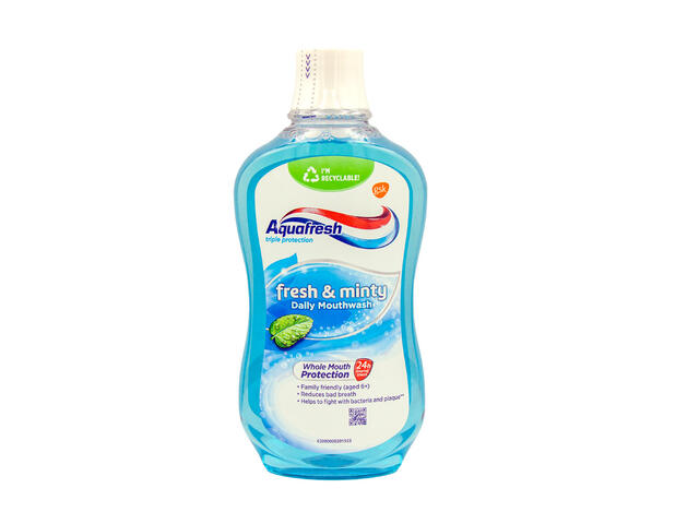 Apa de gura Aquafresh Fresh & Minty 500ML