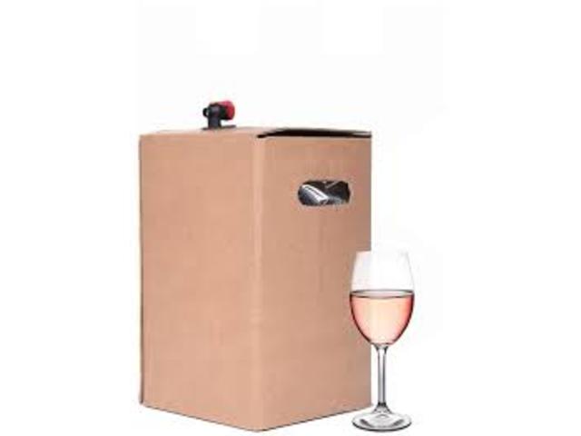 Cutie de vin de 10 litri, Rose demidulce - Cramele Recas