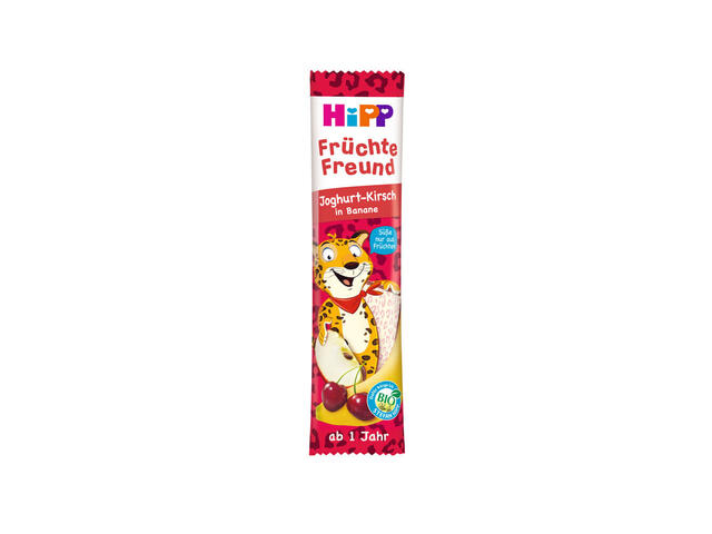 Baton Hipp Fruit-Friend iaurt, cirese si banana 23g