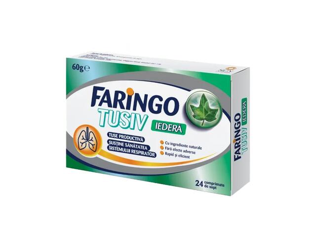 FARINGO TUSIV IEDERA 24COMPRIMATE DE SUPT