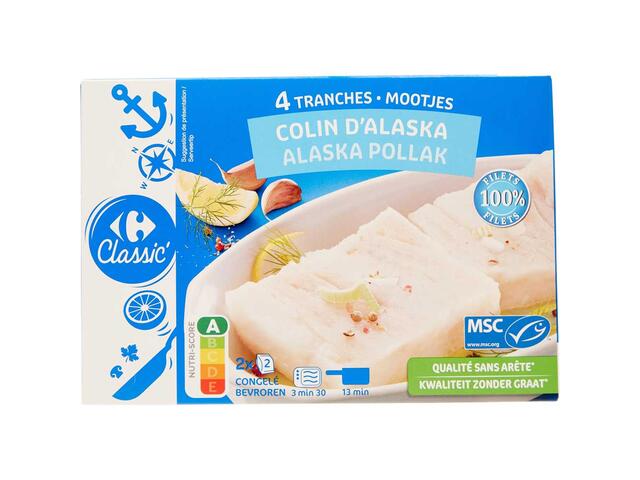 File Alaska Polack 4X100G Carrefour
