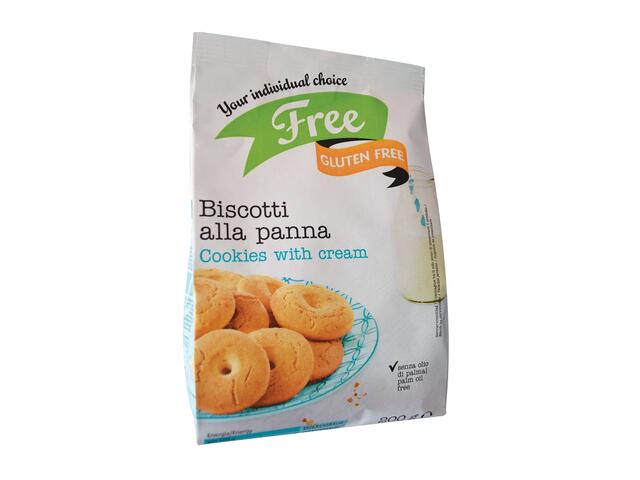 Free Biscuiti cu smantana, fara gluten 200 g