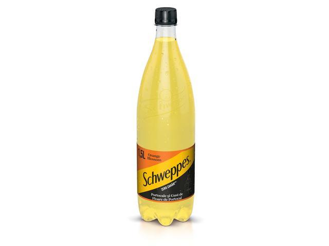 Schweppes Orange Zero Zahar 1.5L PET