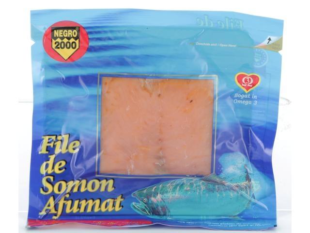 File de somon afumat Negro 2000, 150g