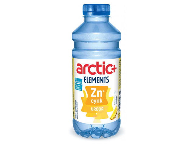 Apa aromatizata cu vitamine Arctic+, cu zinc si ananas, 0.6 l