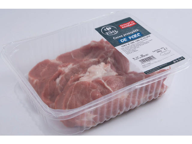 Ceafa porc fara os feliata Carrefour La Piata 600g