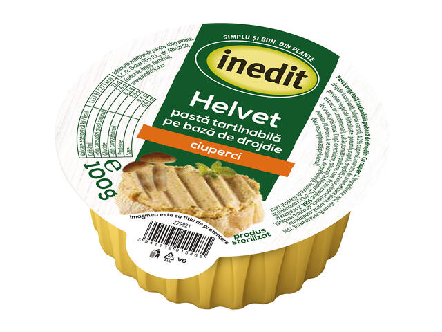 INEDIT Helvet Produs vegetal cu Ciuperci 100g