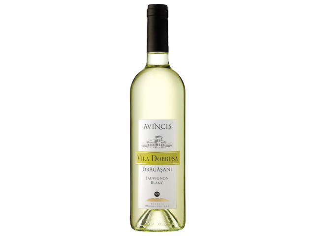 Vila Dobrusa Sauvignon Blanc, 0.75L, sec