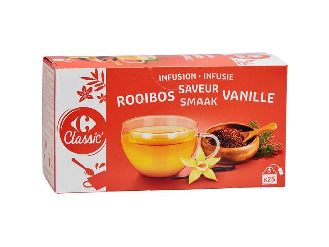 Ceai Rooibos Cu Vanilie X25 Carrefour Classic
